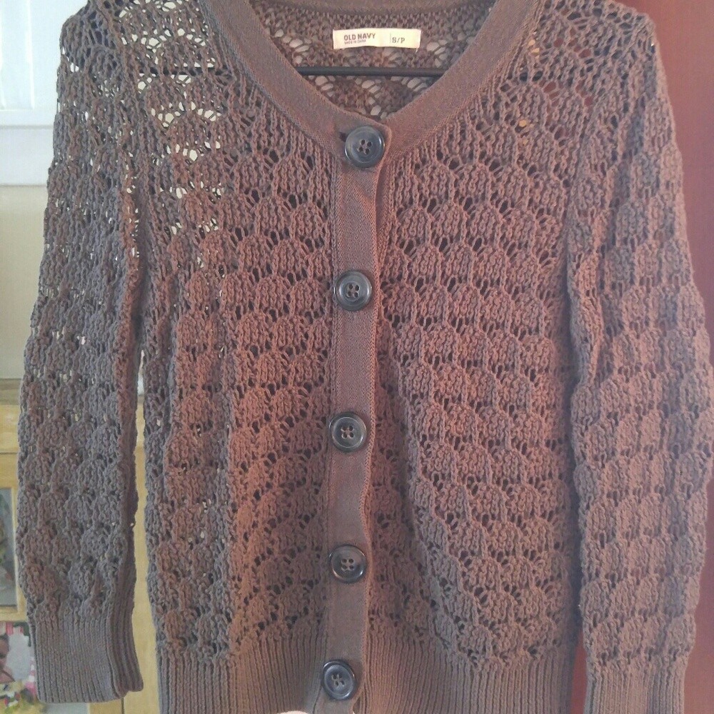Cute button down sweater